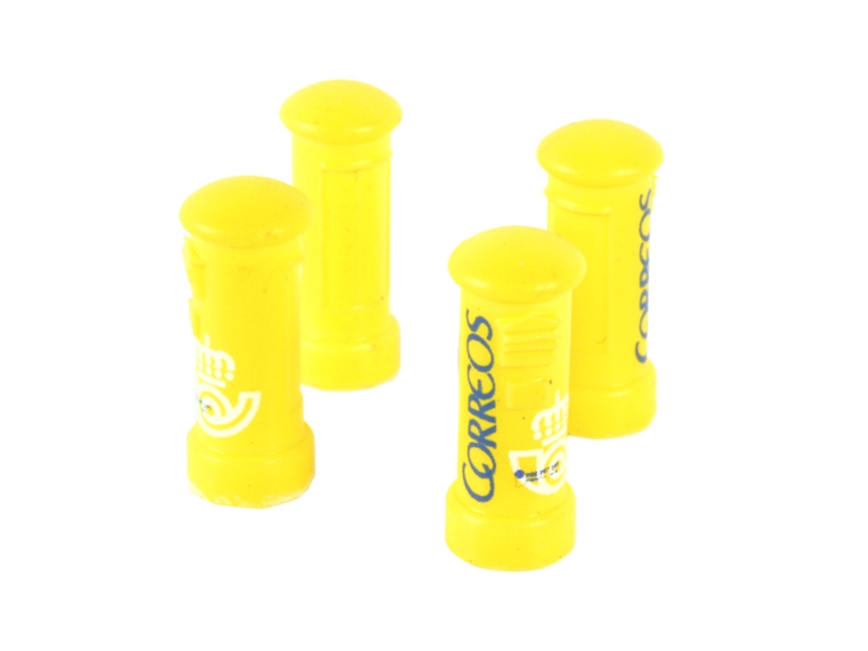 4 boîtes aux lettres "Correos" - à partir de 2000 échelle H0 87TRAIN 22287