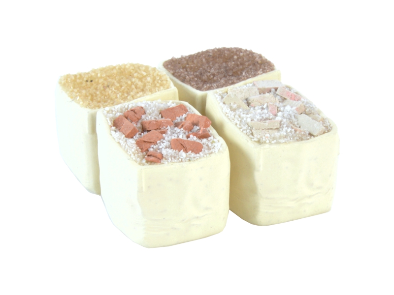 4 sacs de gravats/granulats échelle H0 87TRAIN 22289