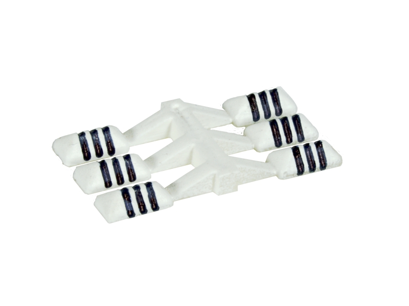 6 piquets d'entrevoies RENFE échelle H0 87TRAIN 22504