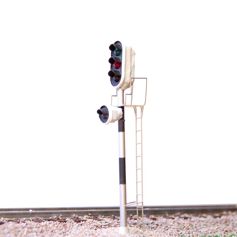 [MAFEN 91302  ] RENFE - Signal principal avec 4 LEDs (vert/rouge/jaune/blanc) échelle H0 MAFEN 91302