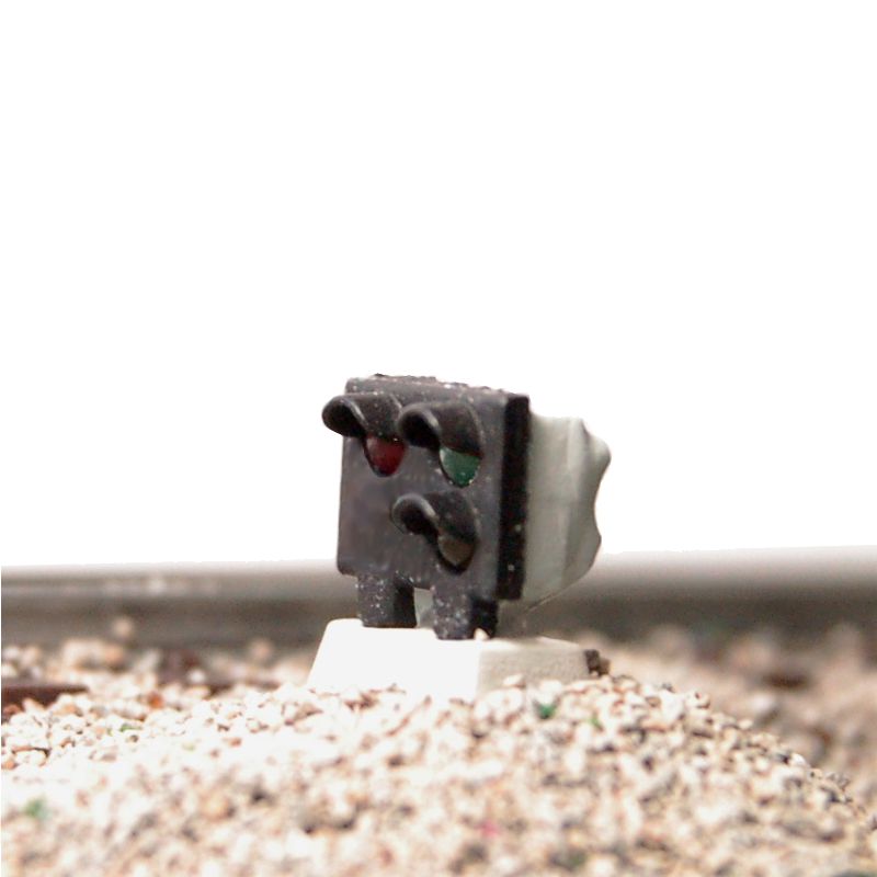 RENFE - Signal nain avec 3 LEDs (rouge+vert/jaune) échelle H0 MAFEN 91403