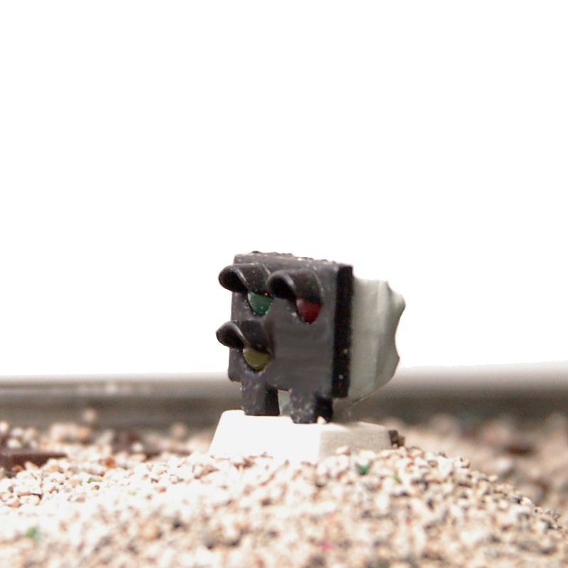 [MAFEN 91404  ] RENFE - Signal nain avec 3 LEDs (vert/jaune+rouge) échelle H0 MAFEN 91404