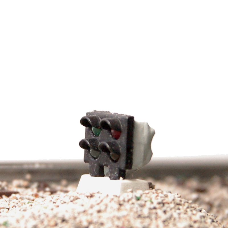 RENFE - Signal nain avec 4 LEDs (vert/jaune+rouge/blanc) échelle H0 MAFEN 91406