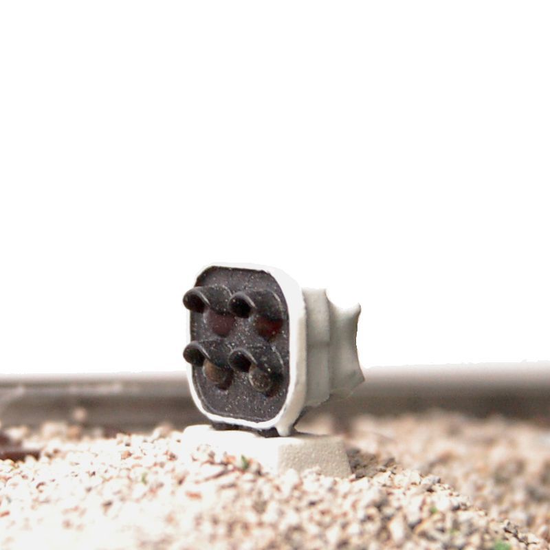 RENFE - Signal nain avec 4 LEDs (blanc/blanc+rouge/blanc) échelle H0 MAFEN 91408