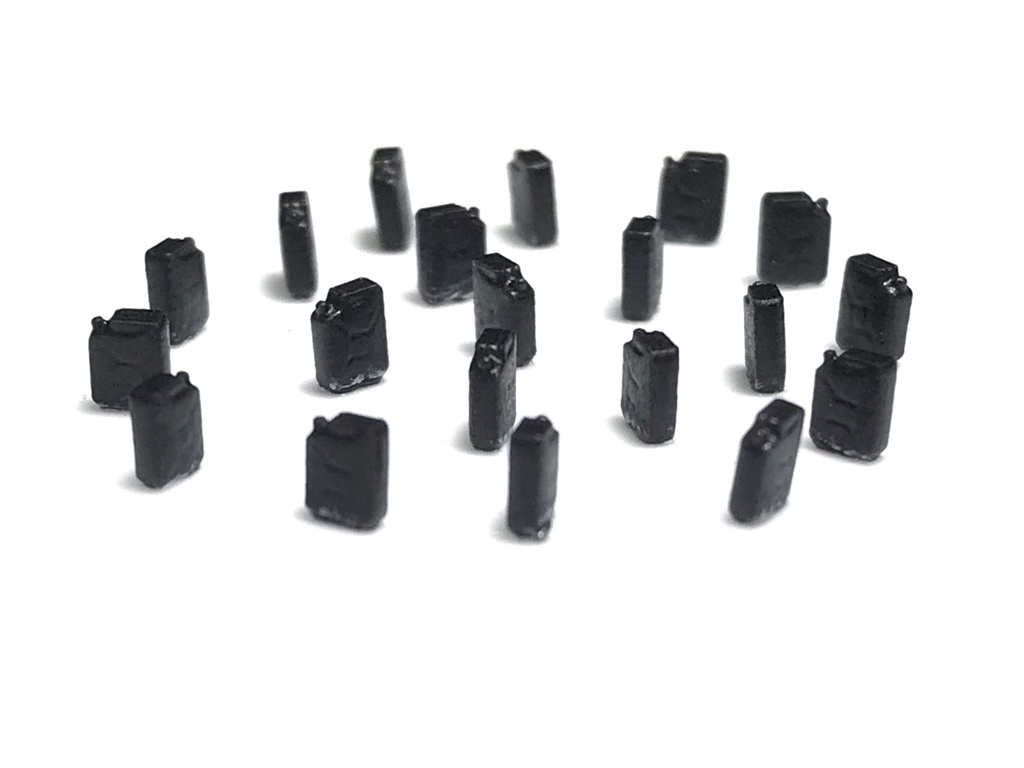 Jerricans pour carburant (20 unités) - noir échelle N N-TRAIN 211004