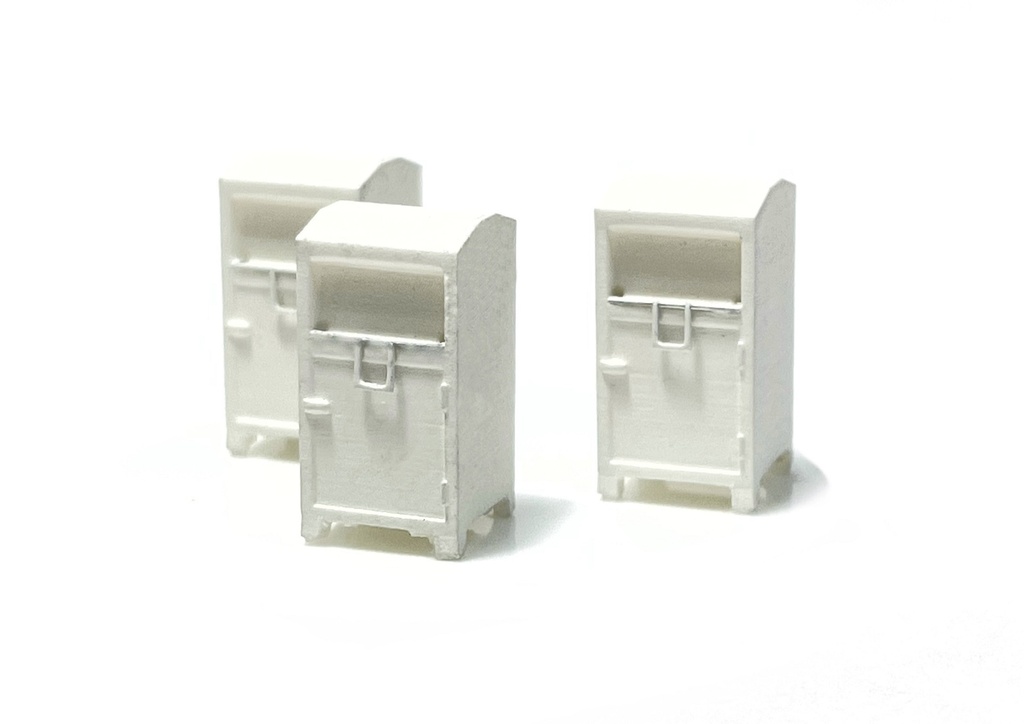 Conteneurs à vêtements blancs (3 pièces) échelle N N-TRAIN 211033