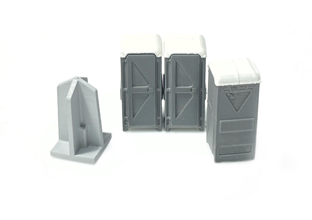 Toilettes et urinoirs portables gris échelle N N-TRAIN 211039