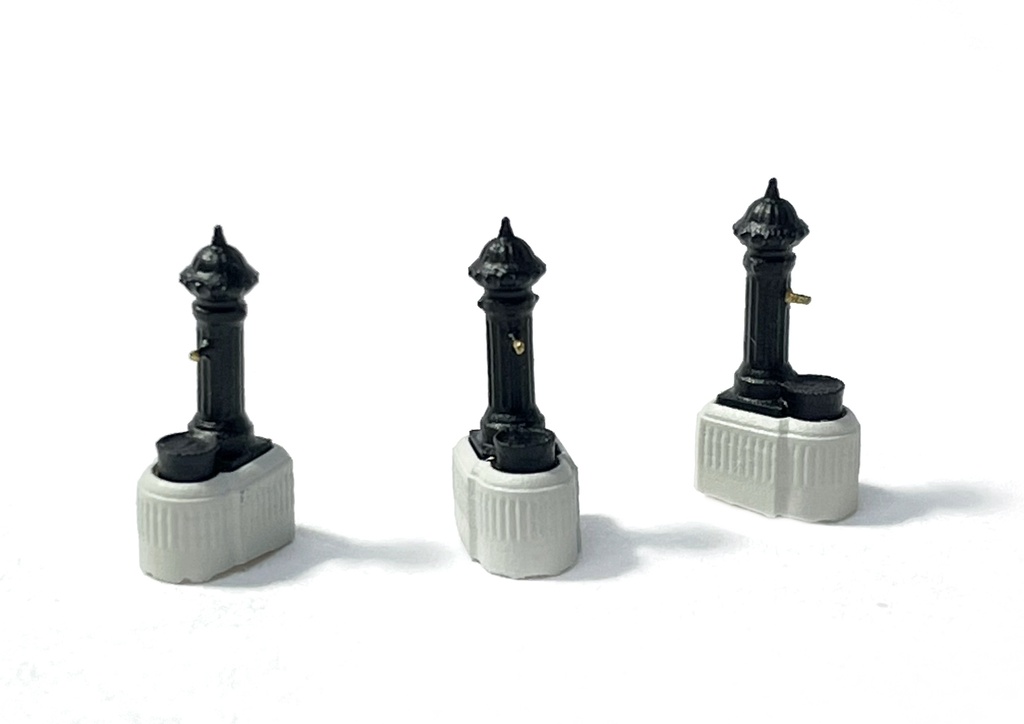 Fontaines à boire (3 unités) échelle N N-TRAIN 211040