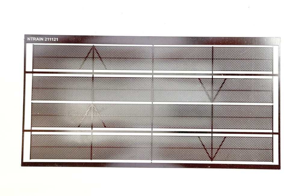 Clôture grillagée échelle N N-TRAIN 211121