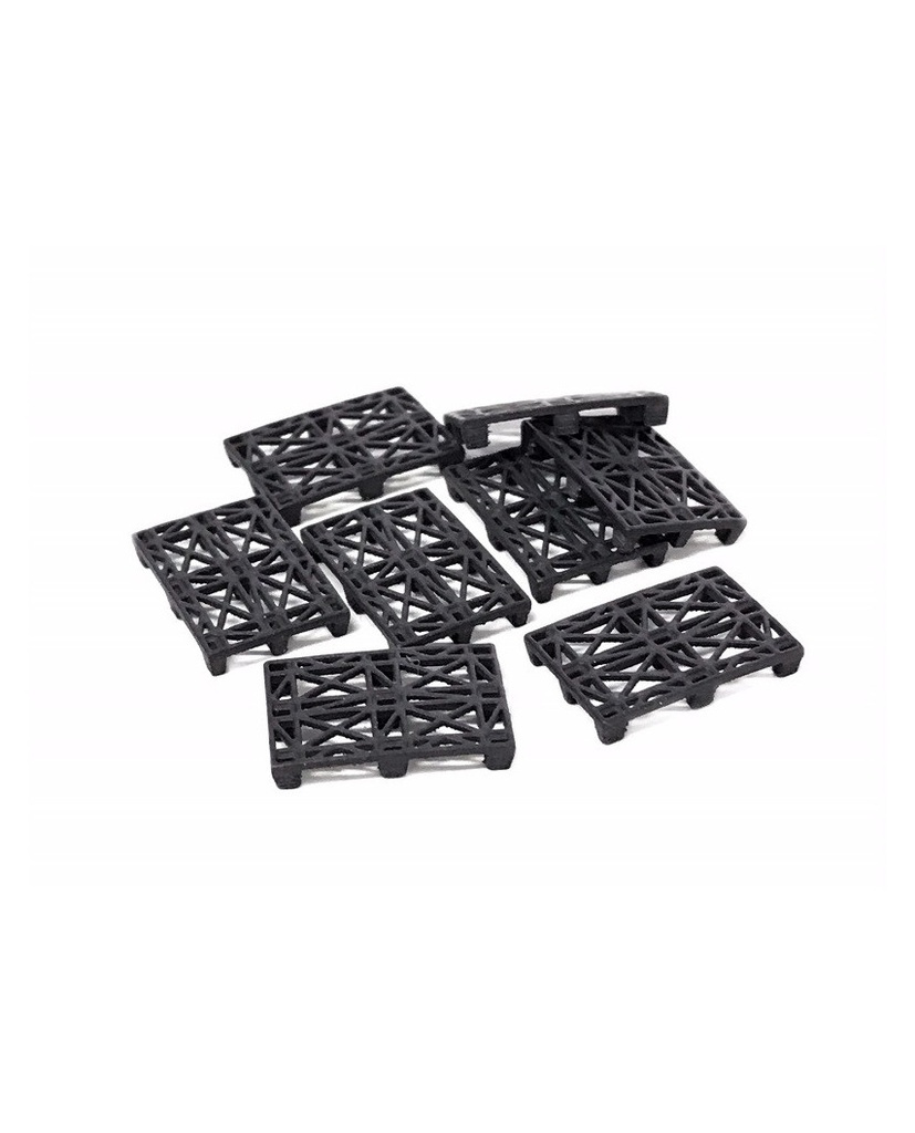 8 palettes de plastique échelle H0 87TRAIN 221001