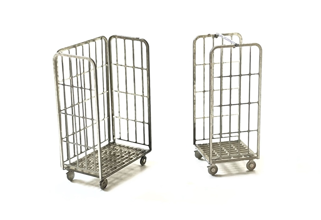 Chariots à paquets échelle H0 87TRAIN 221064