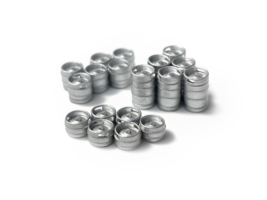 Fûts de bière 15/30/50 litres échelle H0 87TRAIN 221081