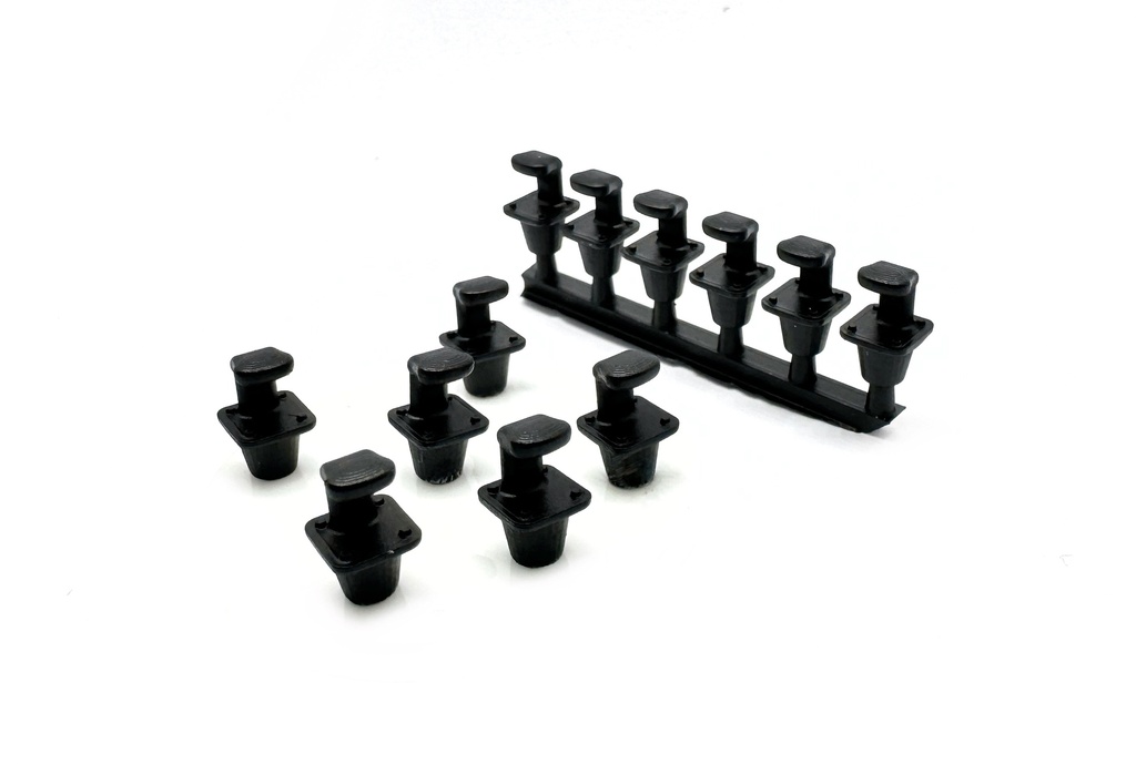 Bollards d'amarrage échelle H0 87TRAIN 221098