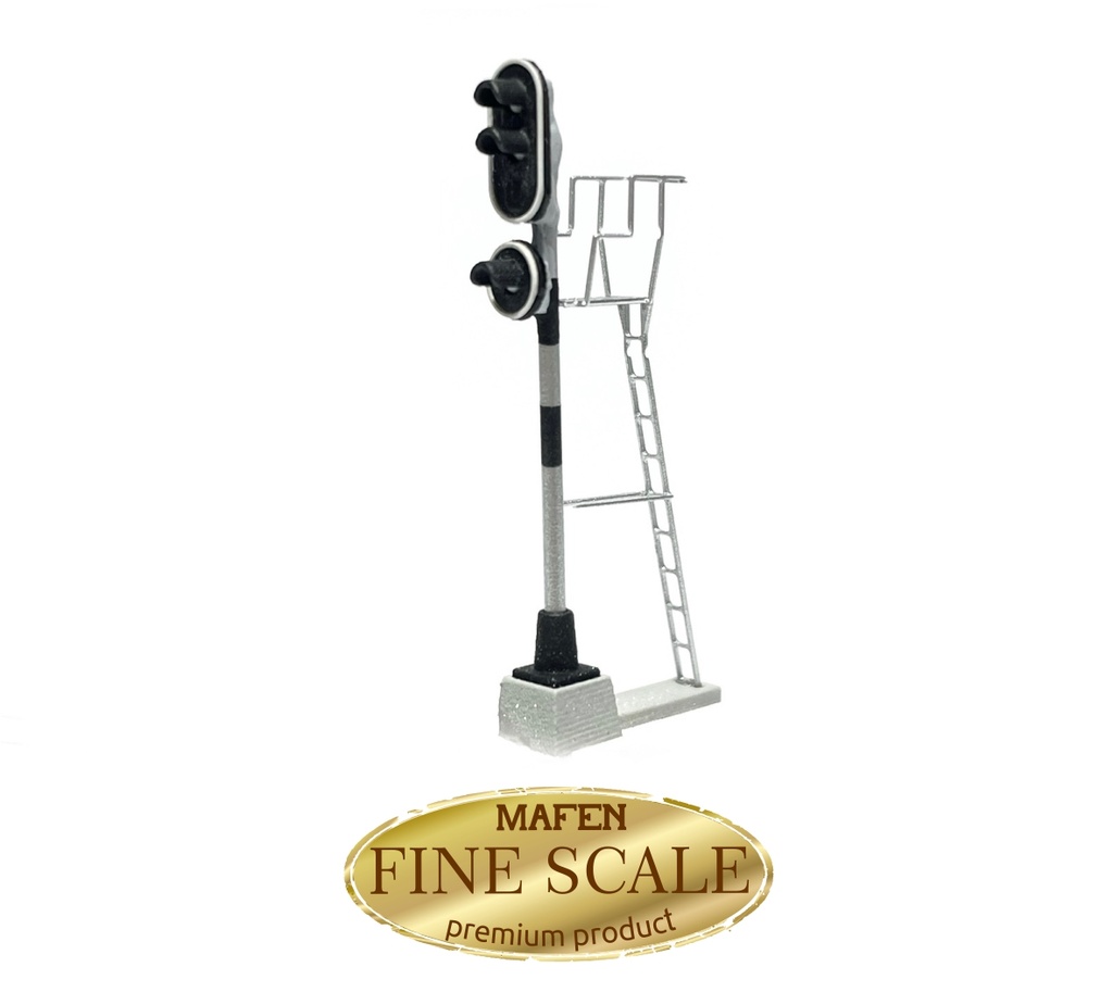 [MAFEN 413117  ] RENFE - Signal de sortie avec 3 LEDs (vert/rouge/blanc) - FINESCALE échelle N MAFEN 413117