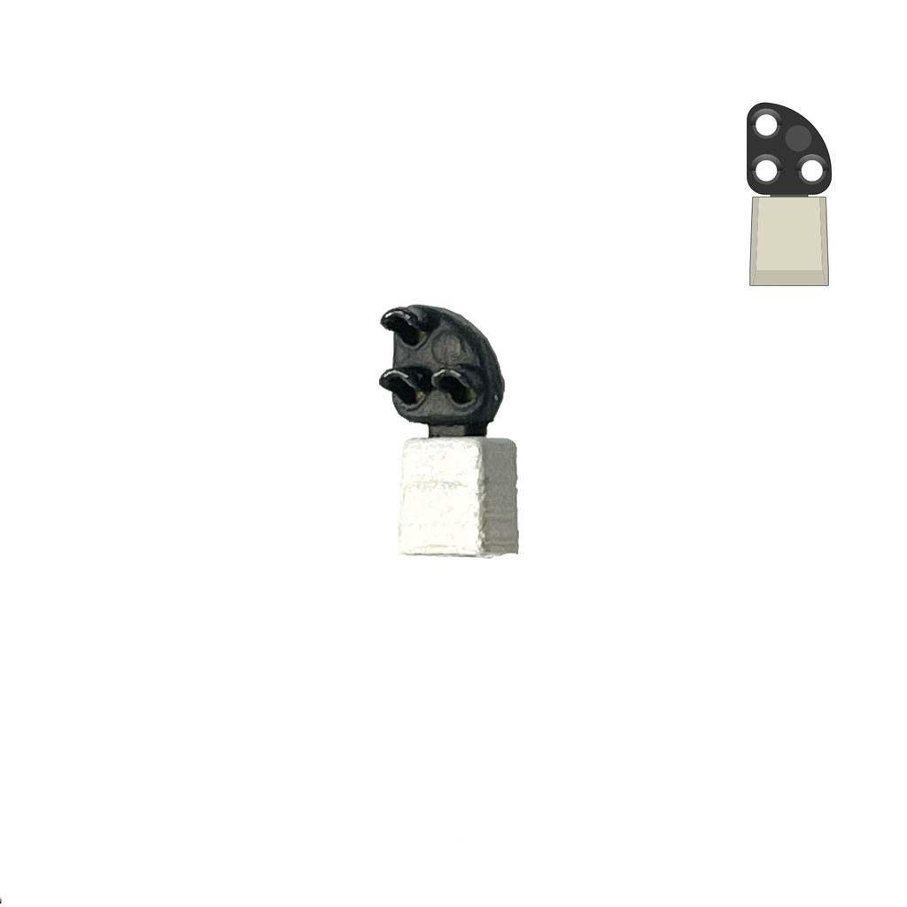 DSB DV Signal 3 Feux - (blanc/blanc/blanc) échelle N MAFEN 413519