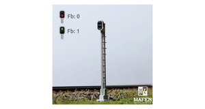SBB - Signal principal avec 2 LEDs (vert/rouge) échelle N MAFEN 413601