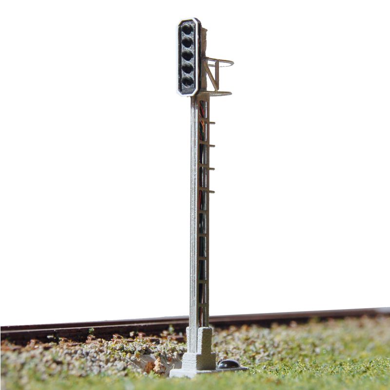 SBB - Signal principal avec 5 LEDs (vert/rouge/vert/jaune/vert) échelle N MAFEN 413605