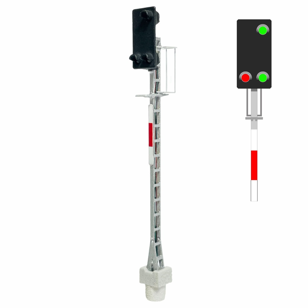 [MAFEN 415103  ] ÖBB - Signal principal à 3 LED (vert/rouge/vert) échelle N MAFEN 415103