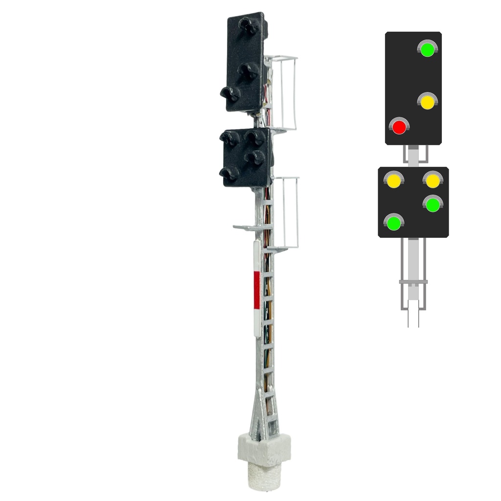 [MAFEN 415114  ] ÖBB - 415102 + Signal avancé échelle N MAFEN 415114