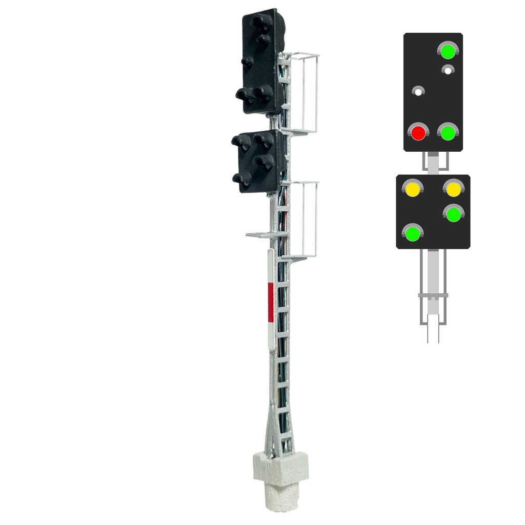 [MAFEN 415119  ] ÖBB - 415107 + signal avancé échelle N MAFEN 415119