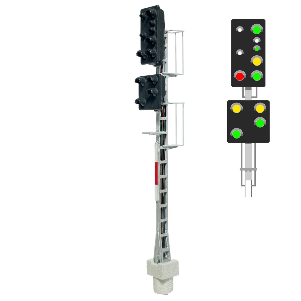 ÖBB - 415110 + Signal avancé échelle N MAFEN 415122