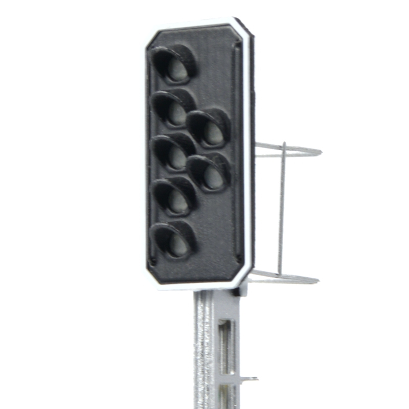 [MAFEN 913610  ] SBB - Signal principal avec 6 LEDs (vert/jaune/vert/jaune/vert + rouge/rouge d'urgence) échelle H0 MAFEN 913610