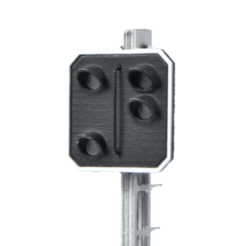 SBB - Signal avancé avec 4 LEDs (jaune/vert+jaune/vert) échelle H0 MAFEN 913611