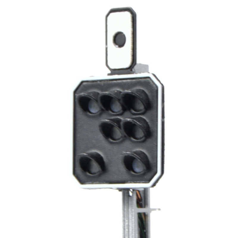 SBB - Signal de bloc avec 7 LEDs (jaune/vert+vert/rouge+jaune/vert/jaune) échelle H0 MAFEN 913617