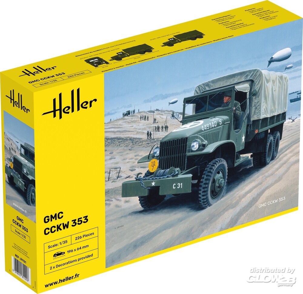 Heller: GMC US-Truck in 1:35 81121