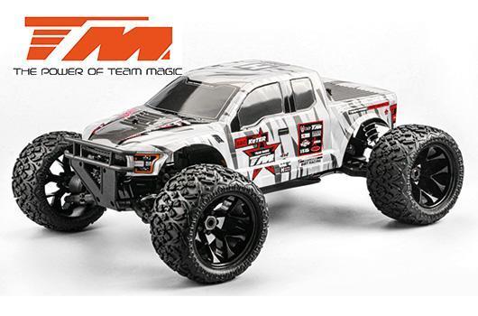 [TM560018R] Auto - 1/8 XL Electrique - 1/8 Racing Truck - RTR - 3-4S - Team Magic UCP Racing Pickup KeTER - Rouge TM560018R