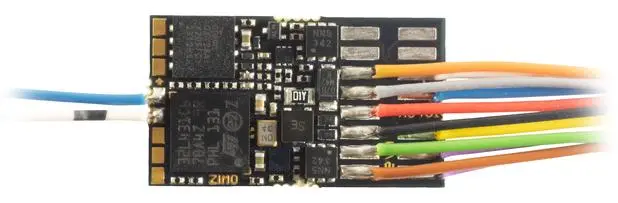 Zimo  MS481 Décodeur son HO à fils 19x11x3,1mm