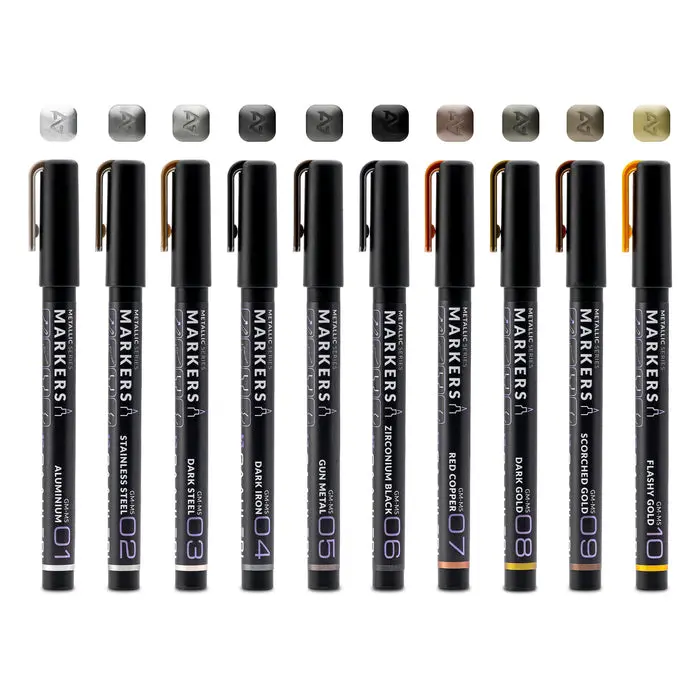 [GAAHLERI 42328] Metallic Series Markers  GAAHLERI 42328