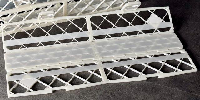 [RMA 201000] Stalle de transport échelle H0 surface de base 36,2cm x 5,0cm hauteur 6,6cm RMA 201000