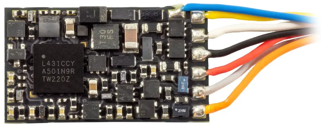 Zimo MN160 13 x 7,5 x 1,6 mm, décodeur ultra fin monocouche
