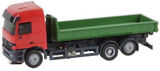 Camion HO MB Actros LH96 porte container équipé Krois-Modell Car-System 7025 base Herpa