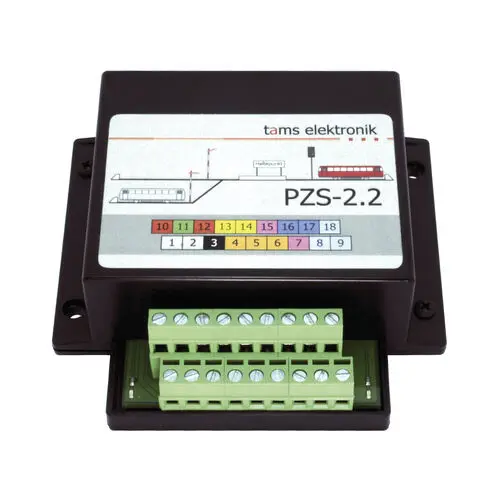 PZS2.2 Module de train navette analogique version 2 rails DC Tams Elektronik 51-02127-01
