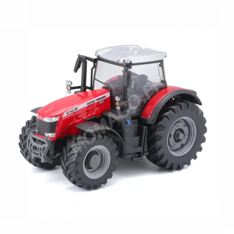 [BBURAGO31613] MASSEY FERGUSON 8740S 1/43 Die-Cast TRACTEUR A FRICTION BBURAGO 31613