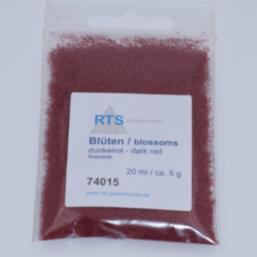 RTS 74015 Fleurs rouge foncé - 20 ml env. 5 g