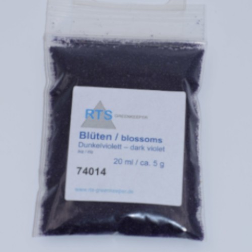 RTS 74014 Fleurs violet foncé - 20 ml env. 5 g
