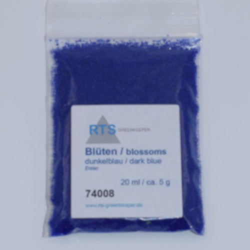 RTS 74008 Fleurs bleu foncé - 20 ml env. 5 g