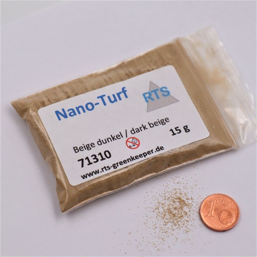 RTS 71310 Nano-Turf beige foncé - sachet de 15 g
