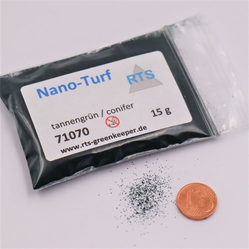 RTS 71070 Nano-Turf vert sapin - sachet de 15 g
