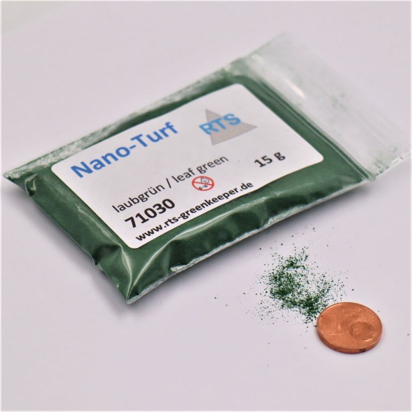 RTS 71030 Nano-Turf vert feuillu - sachet de 15 g