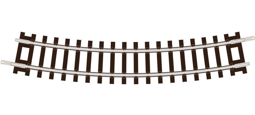 [PECO ST-1251] PECO SET TT:120 C55 NO. 2 RAD STD CURVE (8) PECO ST-1251  