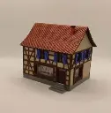 Magasins simple ou double vitrine Echelle HO Maison d'Antan 2201MSDV