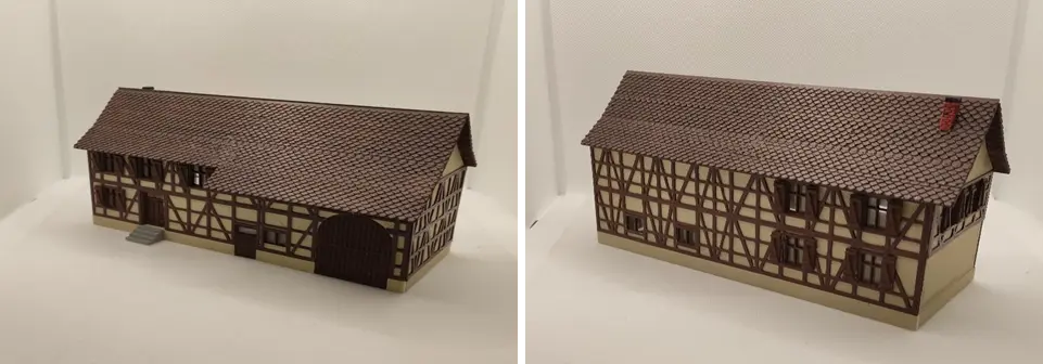 La ferme de Jakob Echelle HO Maison d'Antan 2203FJ