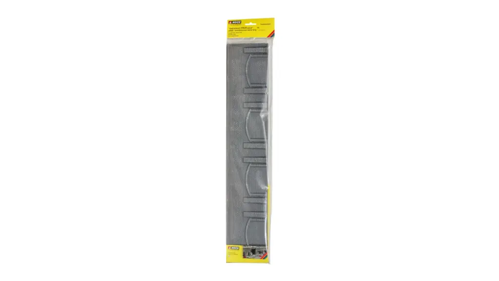 Mur de pierres avec arcades  HO 1/87 NOCH 58059 66,8 x 12,5 cm  