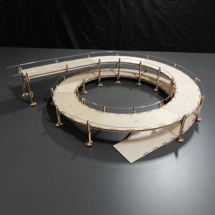 [MC24130DR5] Rondela Märklin C Cercle de base R1/R2,540° à 2 voies MC24130DR5 I-Track France 