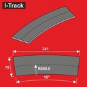 Éléments de ballast Ra 888 x 70 x 5 mm, 6 pièces HCT9668B I-Track France 