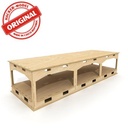 Module de base avec gare cachée 100 x 30 x 26 cm déjà assemblé HCT9840F-RTI I-Track France 